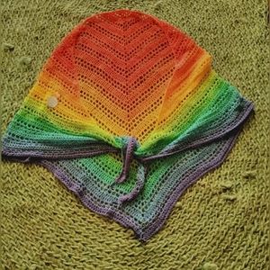 Hand Crafted Crocheted Shawl/wrap